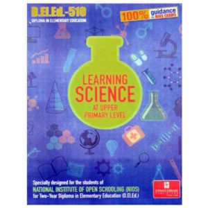 NIOS D.EL.ED.-510 Learning Science help book in English medium