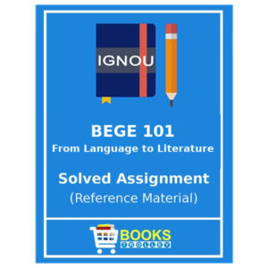 Ignou BA English Assignments