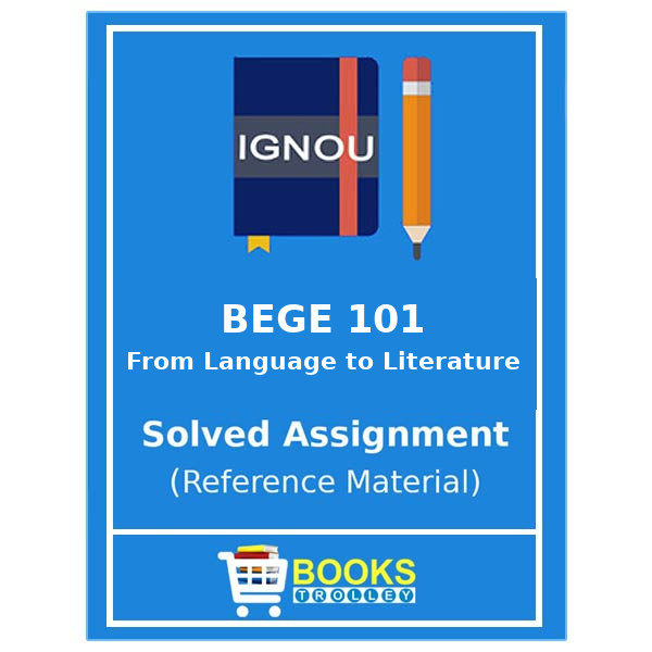 Ignou BA English Assignments