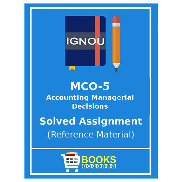 Ignou M.Com Solved Assignments