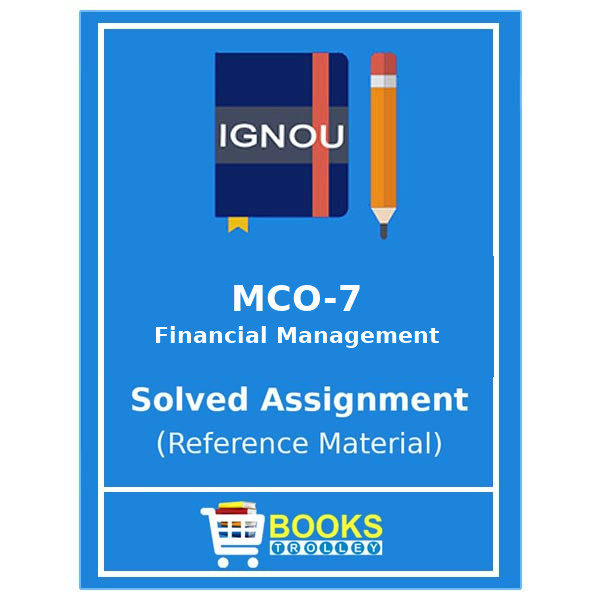 IGNOU MCO 7 Solved Assignment 2021-22