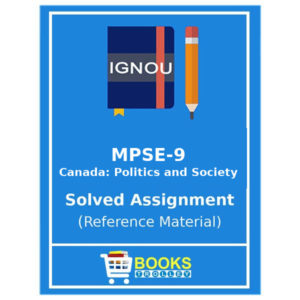 Ignou MA Political Science Assignments