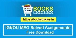 Ignou meg solved assignments free download