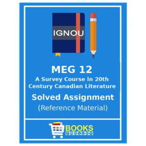 MEG 12 IGNOU Solved Assignment