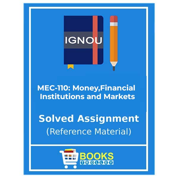 MEC 110 IGNOU Solved Assignment