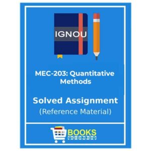MEC 203 IGNOU Solved Assignment