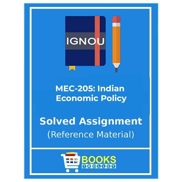 MEC 205 IGNOU Solved Assignment