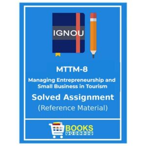 IGNOU MTTM 8 Solved Assignment