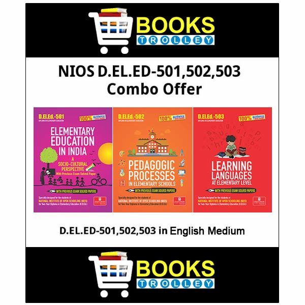 NIOS DELED First Semeter Books 501,502,503 combo offer