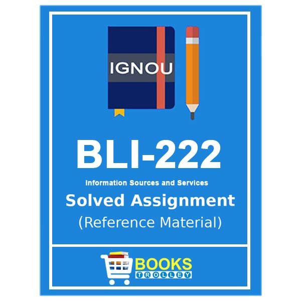 IGNOU BLI 222 Solved Assignment
