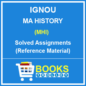 IGNOU MA History Solved Assignments 2021-22