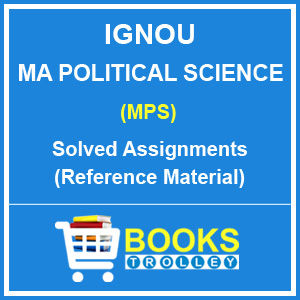 IGNOU MA Political Science Solved Assignments 2020-21