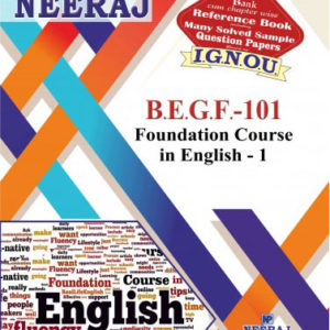 IGNOU BEGF 101 Book / FEG 1 Book