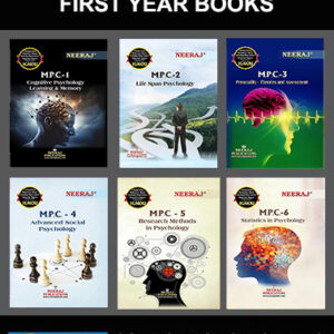 IGNOU MA Psychology first Year Books