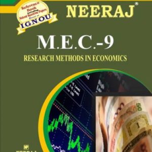 IGNOU MEC 9 Book in English Medium