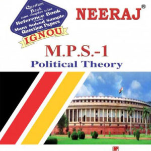 IGNOU MPS 1 Book