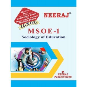 IGNOU MSOE 1 book in English Medium