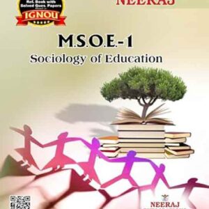 IGNOU MSOE 1 Book in English Medium