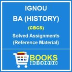 IGNOU BA History Honours Solved Assignments