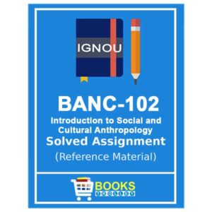 IGNOU BANC 102 Solved Assignment