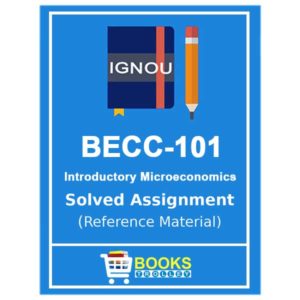 IGNOU BECC 101 Solved Assignment