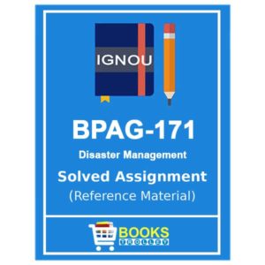 IGNOU BPAG 171 Solved Assignment