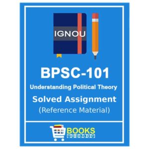 IGNOU BPSC 101 Solved Assignment
