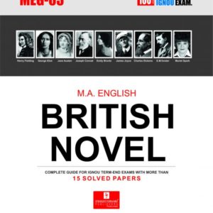 IGNOU MEG 3 Book (British Novel) by Straight Forward