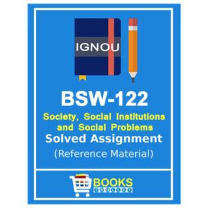 IGNOU BSW 122 Solved Assignment