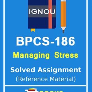 IGNOU BPCS 186 Solved Assignment