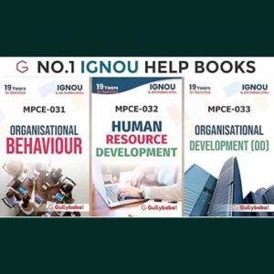 IGNOU MPCE 31, 32, 33 books combo pack MAPC 2nd year books